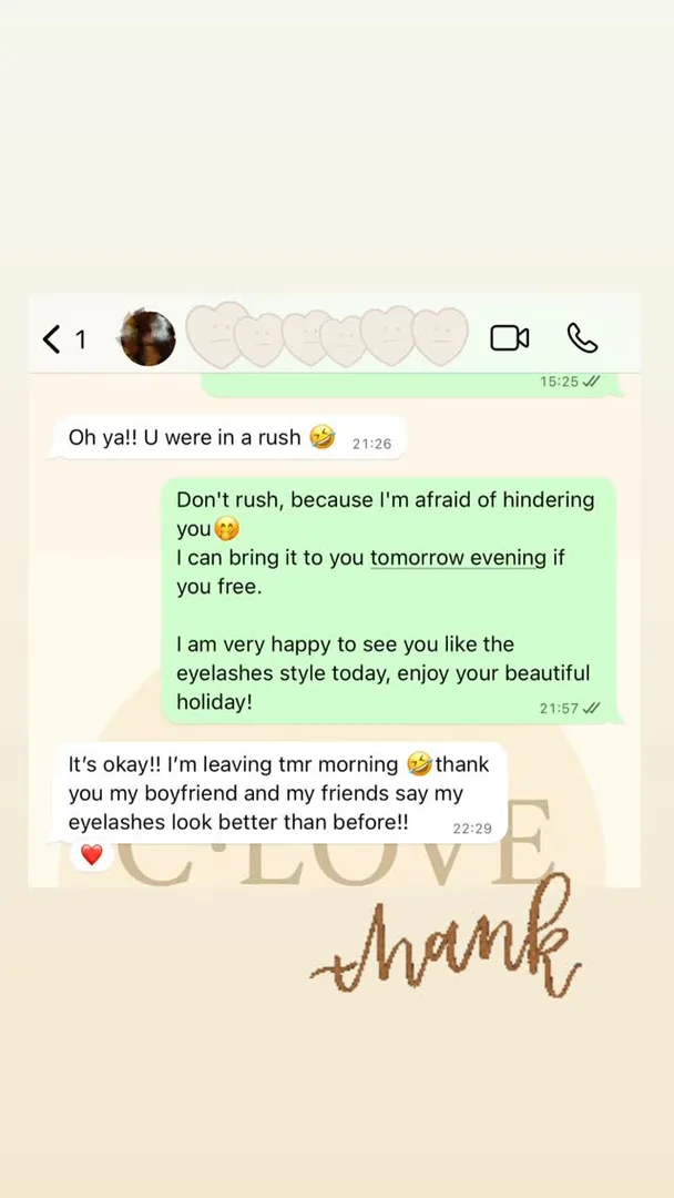 Customer testimonial